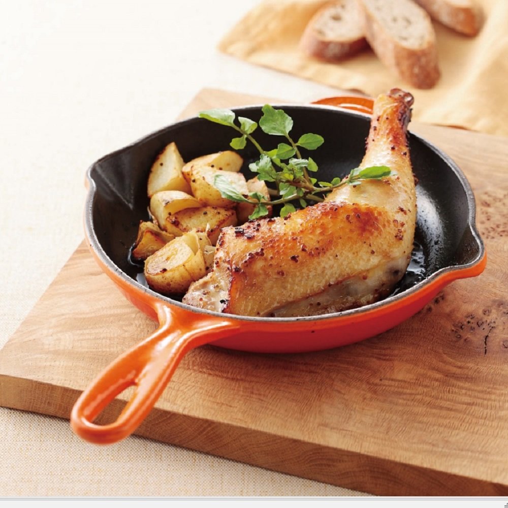 Amazon｜ル・クルーゼ(Le Creuset) 鋳物 ホーロー 鍋 スキレット