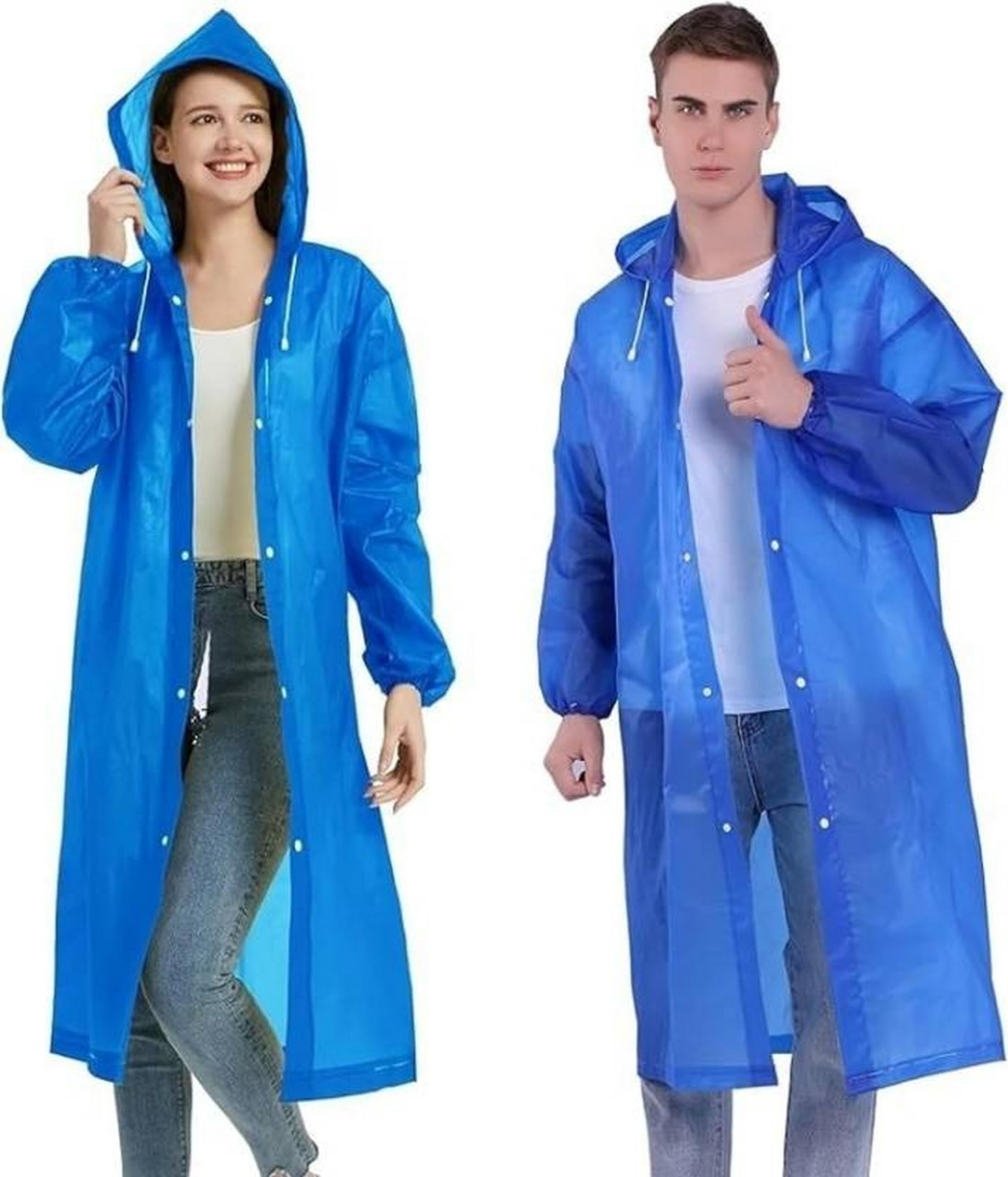 ogimi - ohh give me Ogimi Men & Women Polyester Long Raincoat Pocho Barsaati with Adjustable Cap and Cover-picture-19