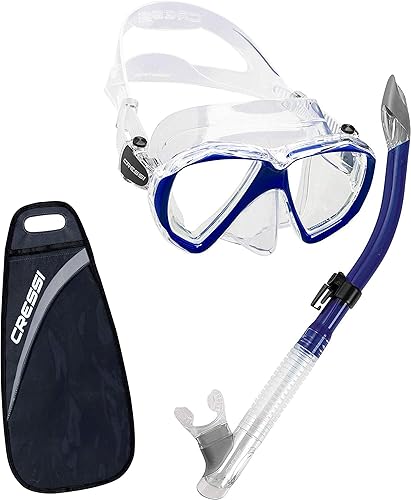 Cressi Ranger Máscara y Tao Dry Snorkel