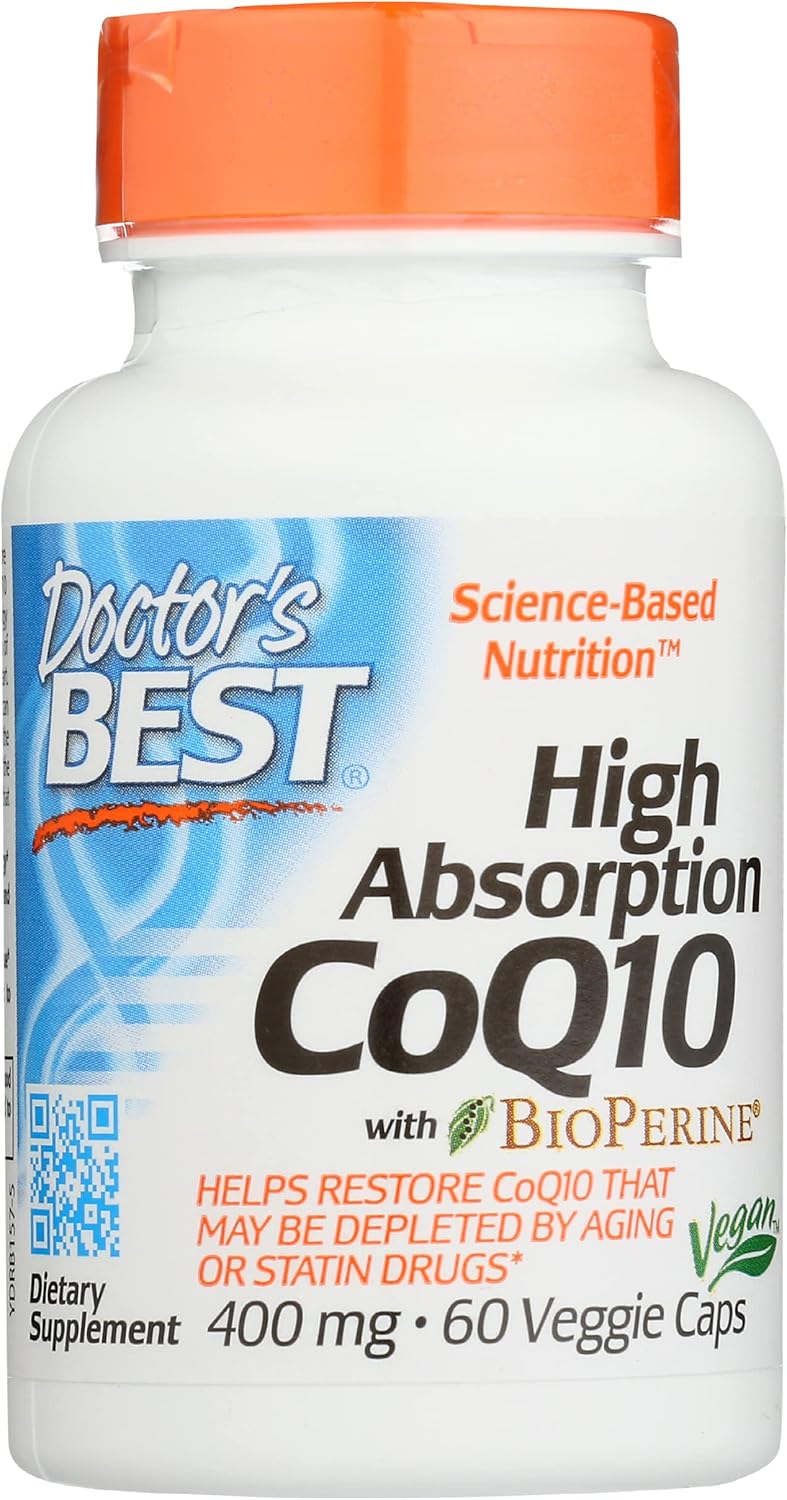 Doctors Best High Absorption CoQ10 with BioPerine 400 MG
