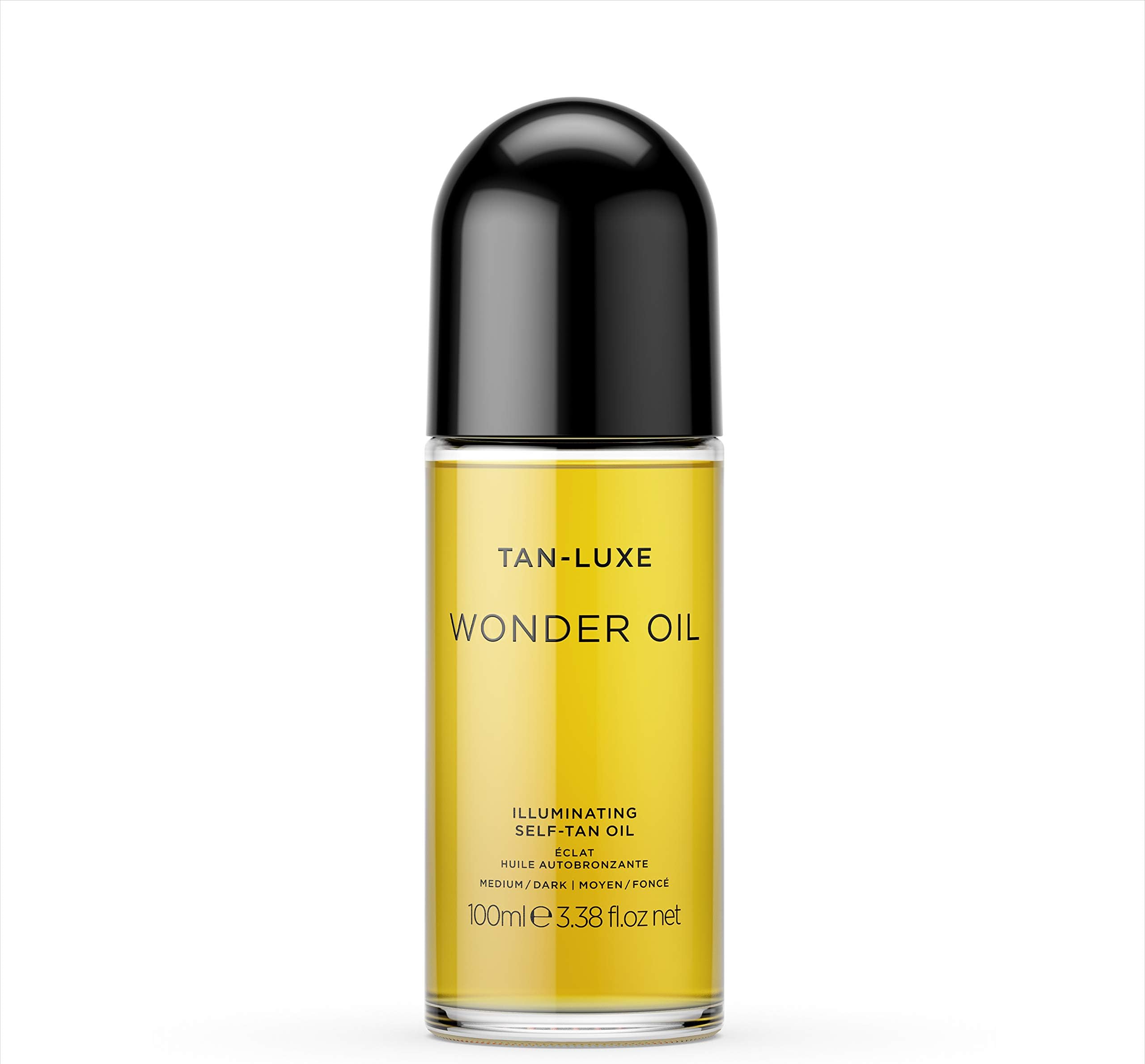 TAN-LUXETan Luxe WONDER OIL Fake Tan, Medium/Dark (100 ml) Self Tanning Skin Care with Firming for Body, Cruelty & Toxin Free