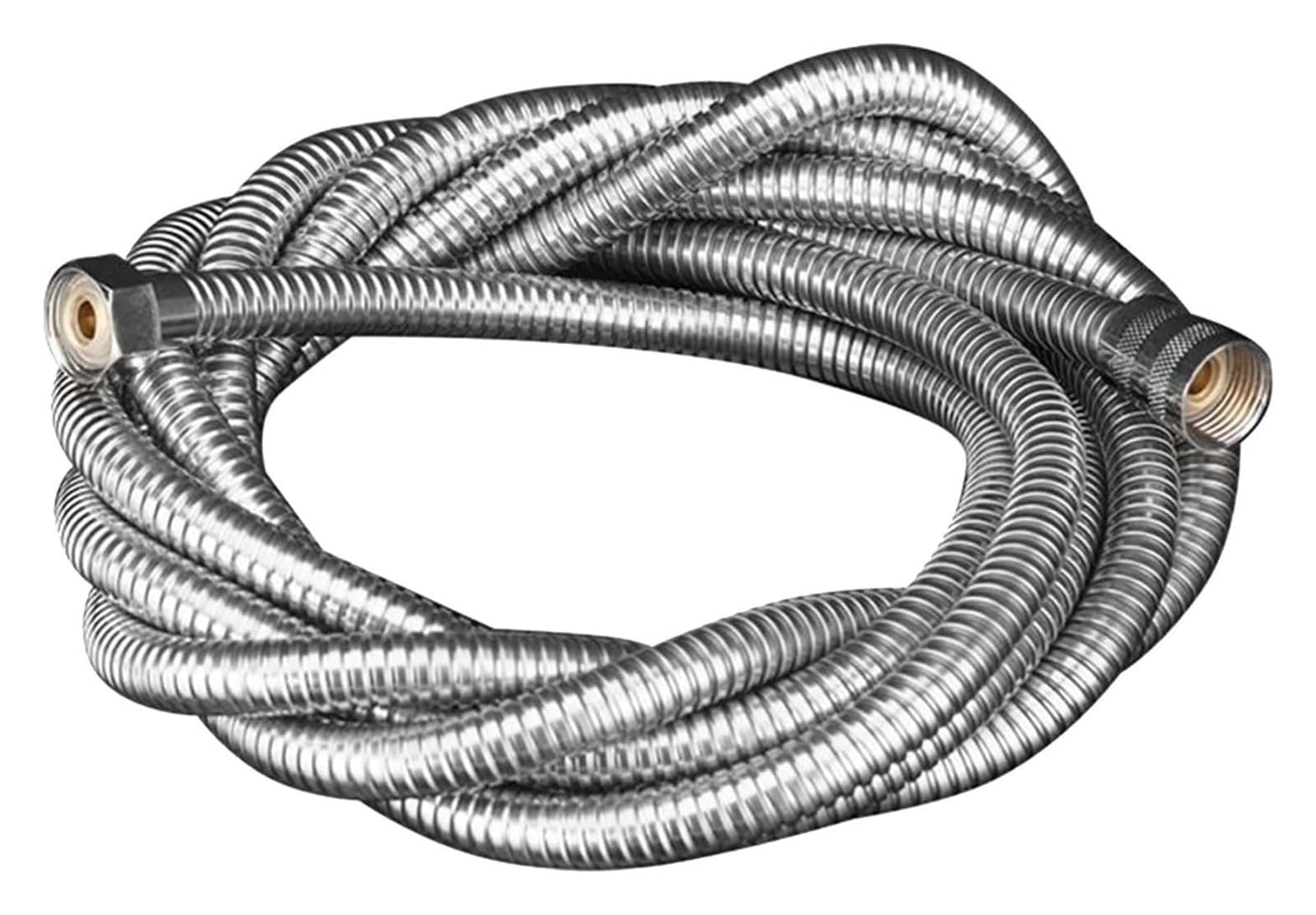 Gkirqvpe 250Cm Shower Hose, Stainless Steel Flexible Shower Hose G1/2 Extra Long Bidet Sprayer Head Replacement