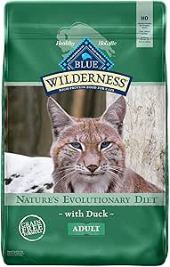 Blue Buffalo Wilderness High Protein Duck Cat Food, 11-lb
