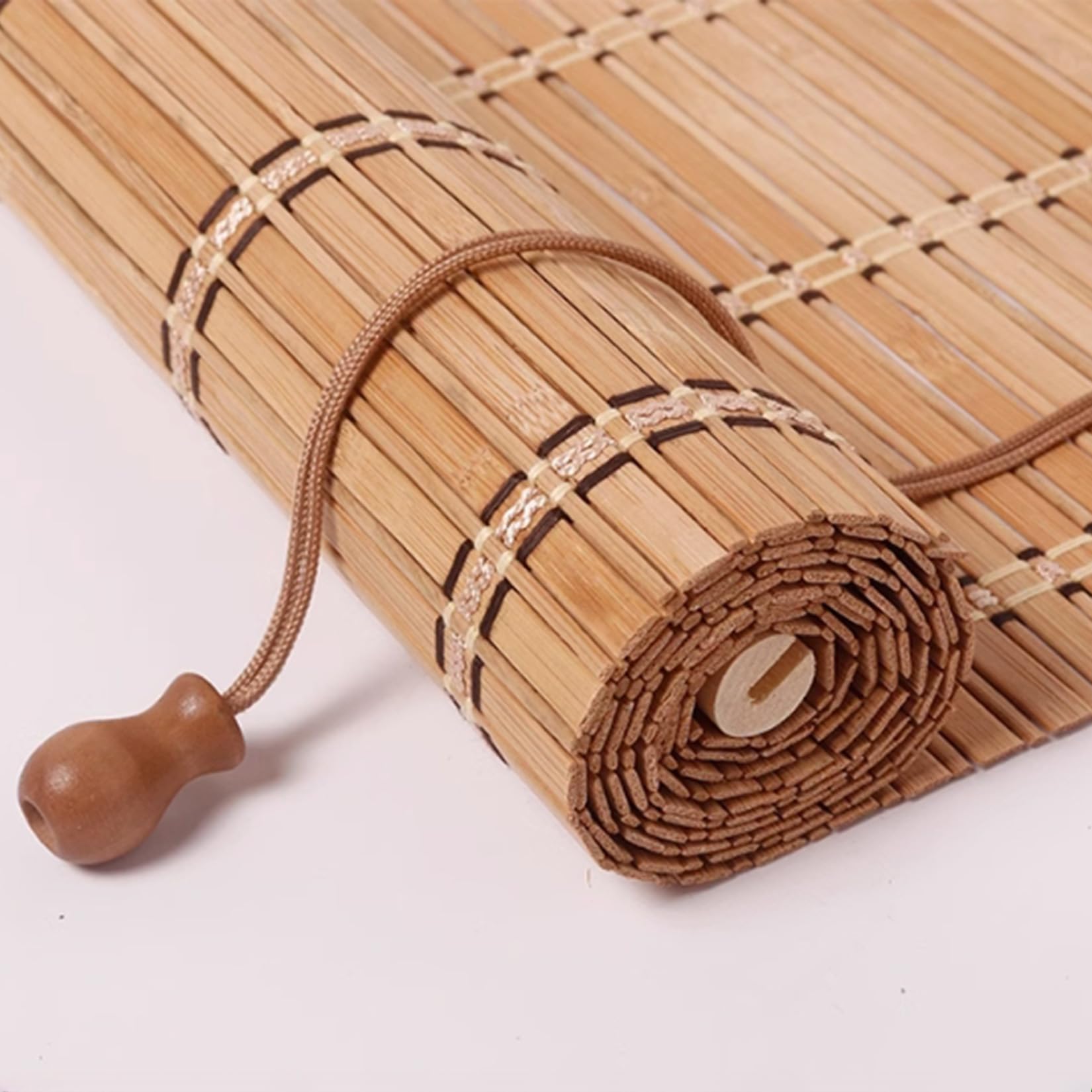 Rideau en bambou naturel pour une ambiance zen et chaleureuse chez vous
