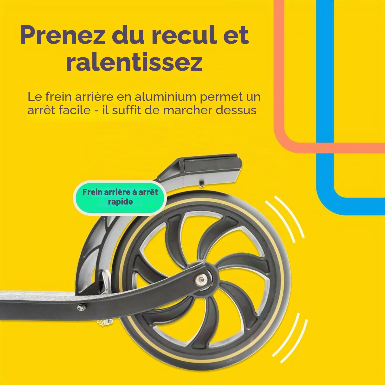 Lascoota Trottinette Freestyle pour Adultes et Adolescents et pour Les Jeunes de 12 Ans - Trottinette Adulte Pliable légère avec Grandes Roues - City Scooter à Hauteur Ajustable