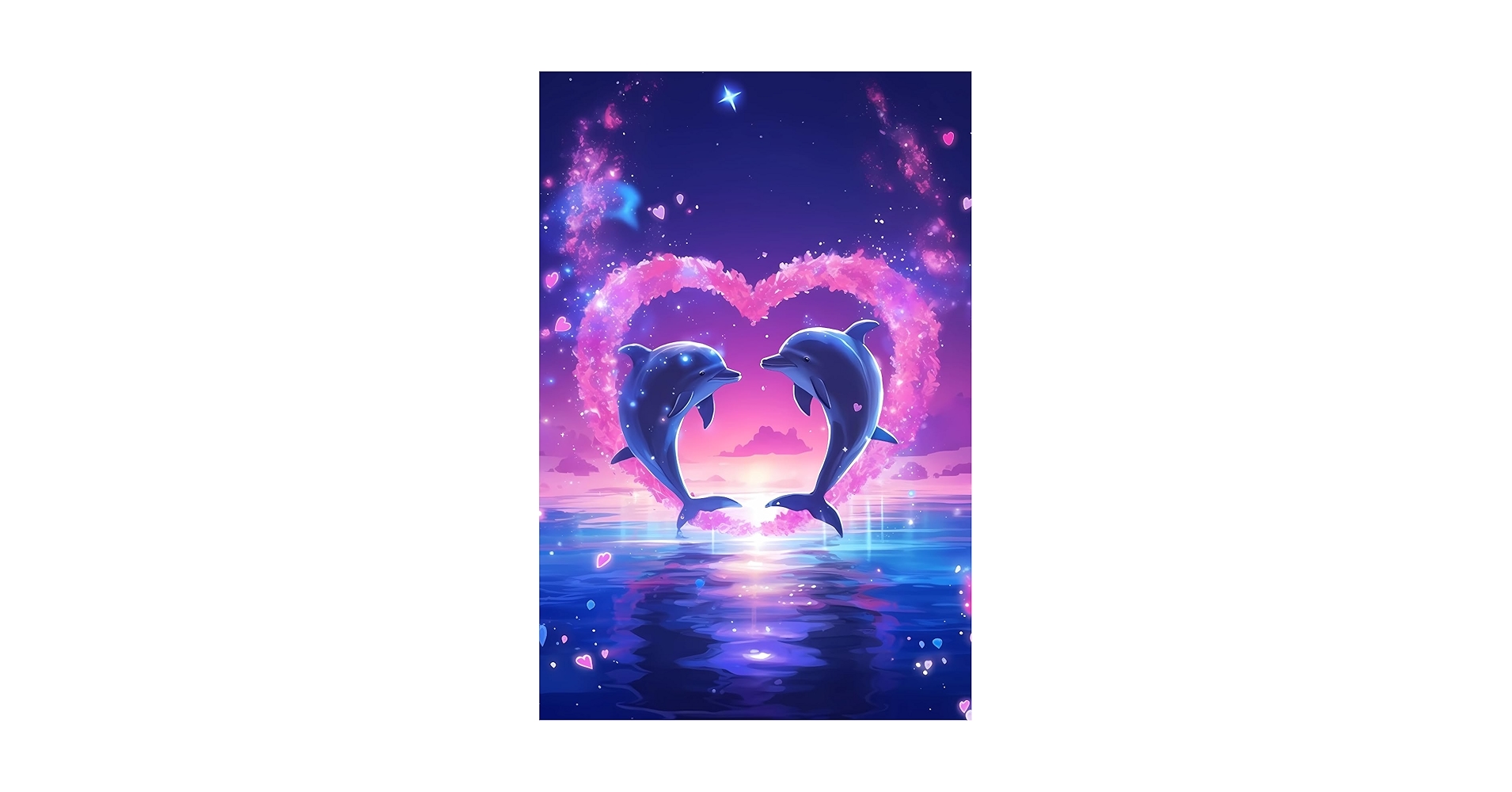 あ*こ様 Dolphins in Love DIYアートキット DAC あ*こ様 Dolphins in Love DIYアートキット DAC あ*こ様 Dolphins
