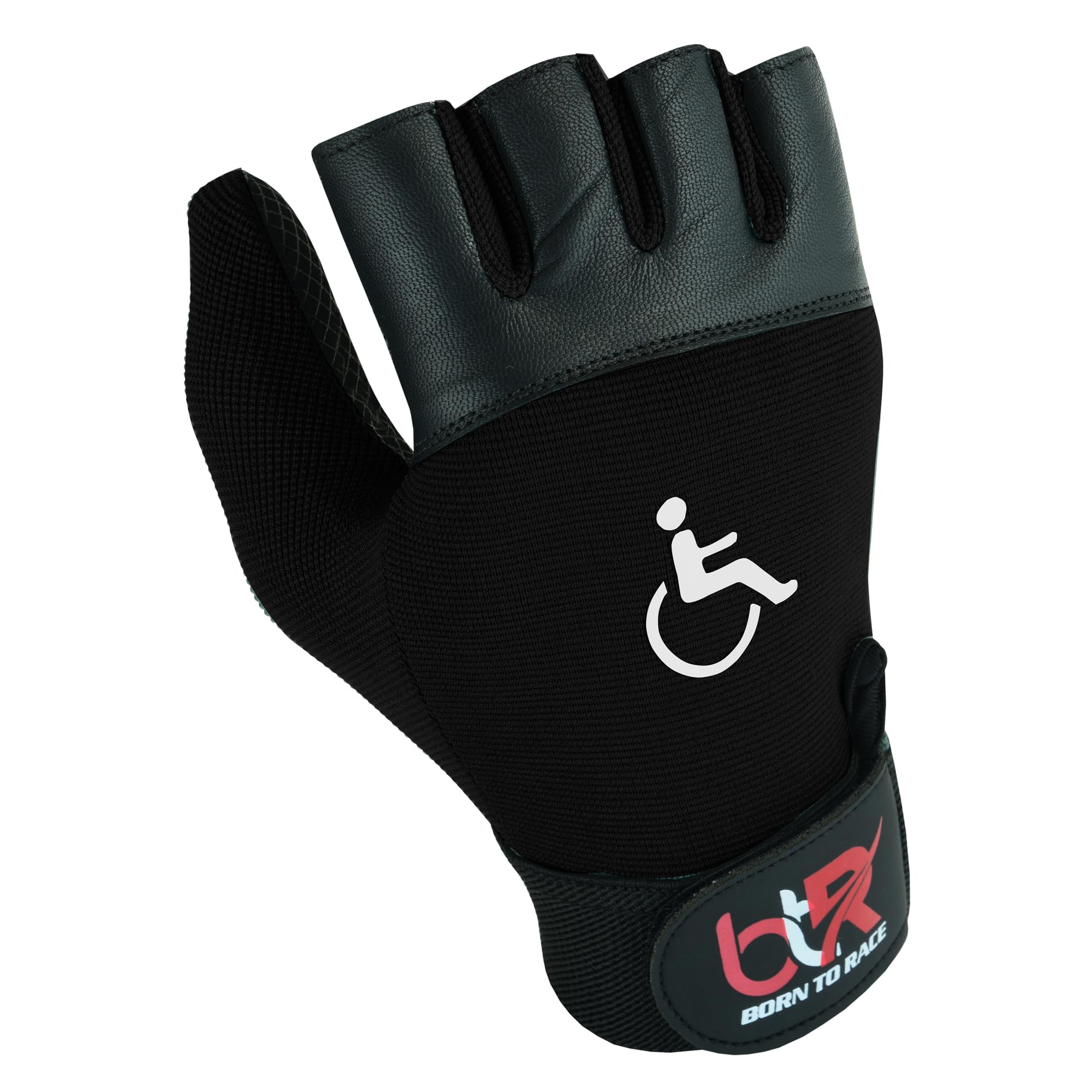BTR Wheelchair Gloves for Men and Women | Mobility and Disability Gloves with Breathable, Lightweight Design, Non-Slip Grip, and Padded Palm