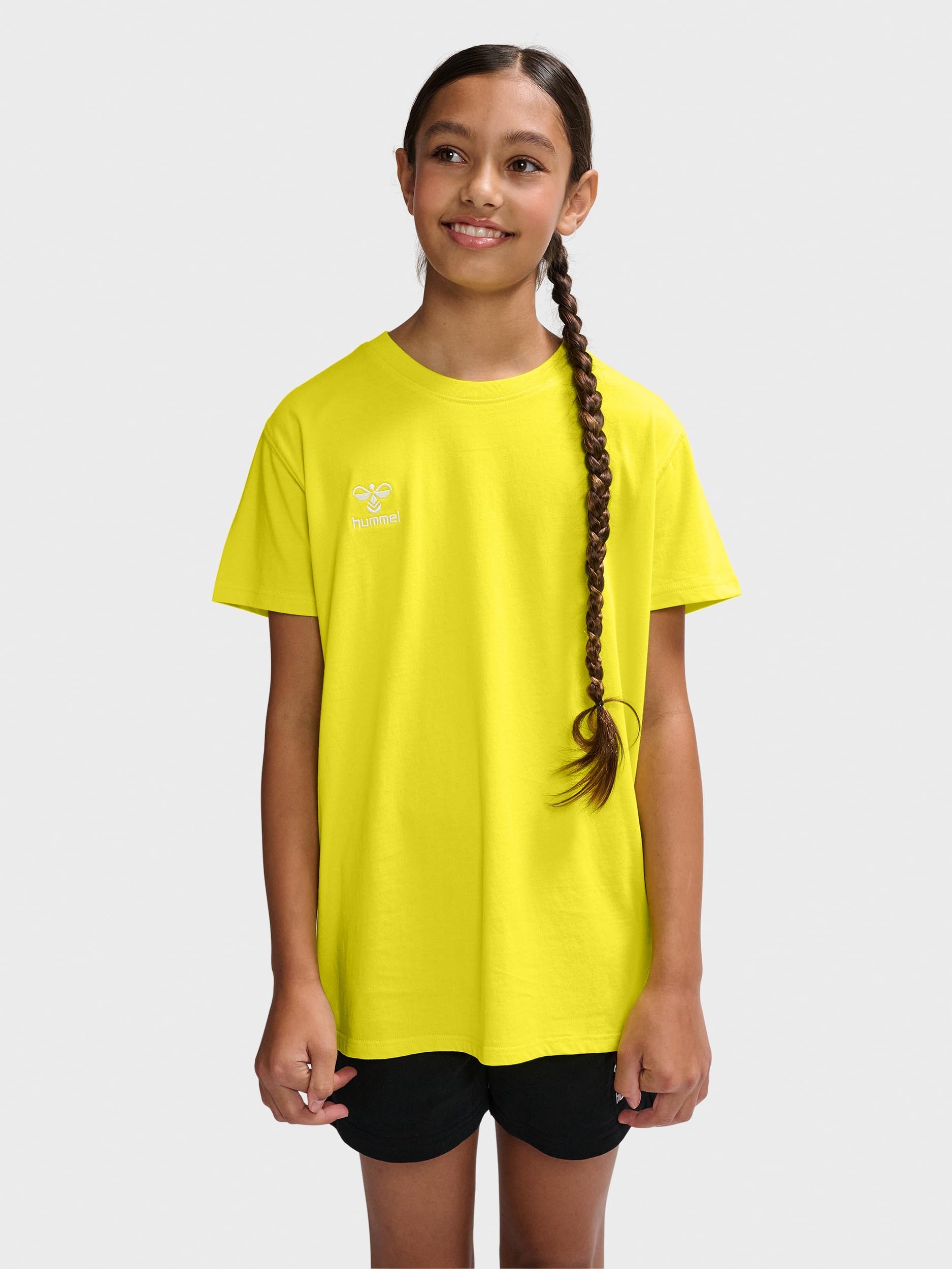 hummel Unisex Children's Hmlgo 2.0 T-Shirt S/S Kids T-Shirt Blazing Yellow