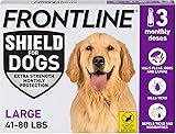 FRONTLINE Shield Flea & Tick Treatment for Large Dogs 41-80 lbs. Count of 3 3 Count