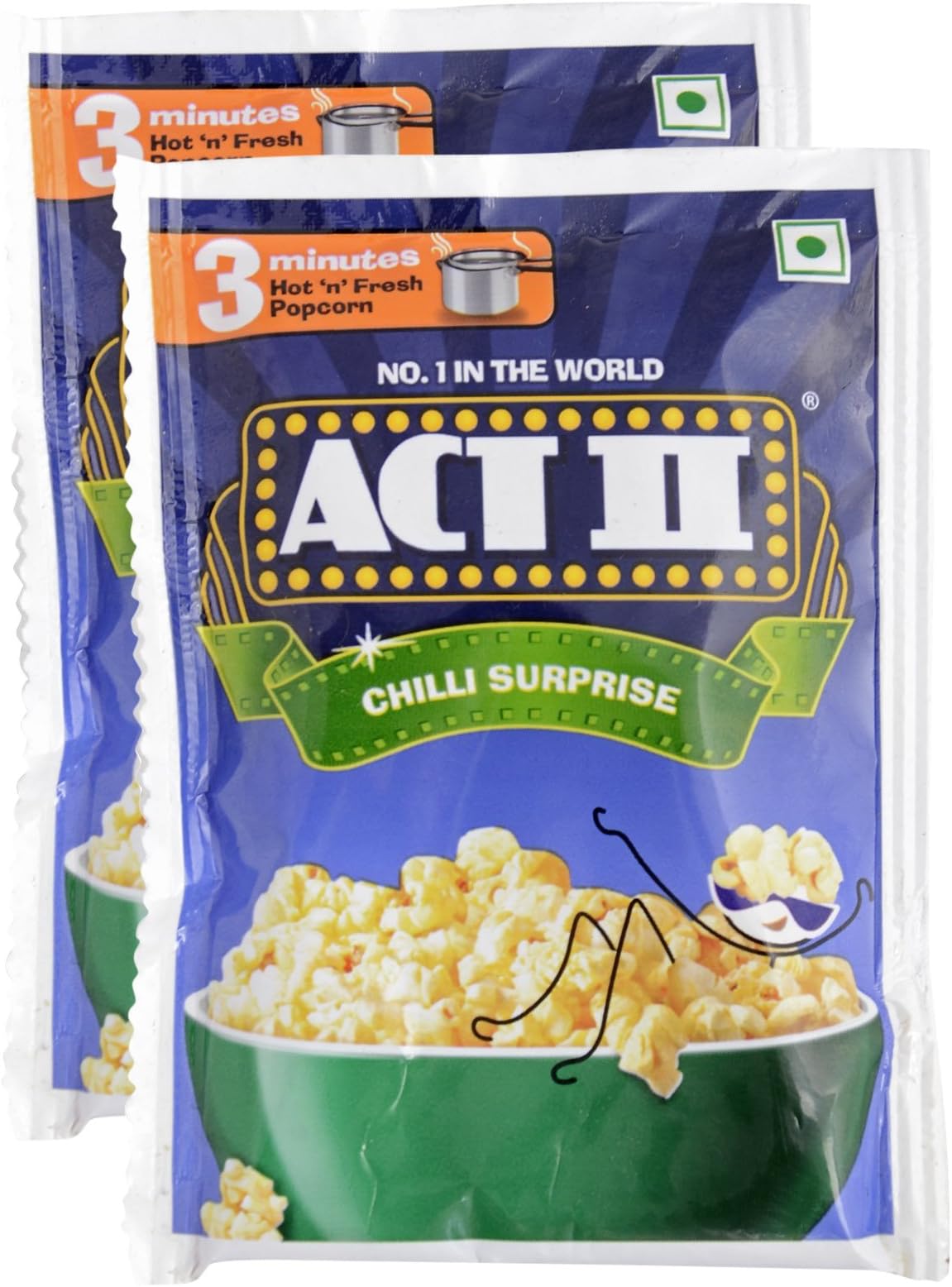Star Combo - Act II Popcorn Chilli Surprise, 30g (Pack of 2) Promo Pack