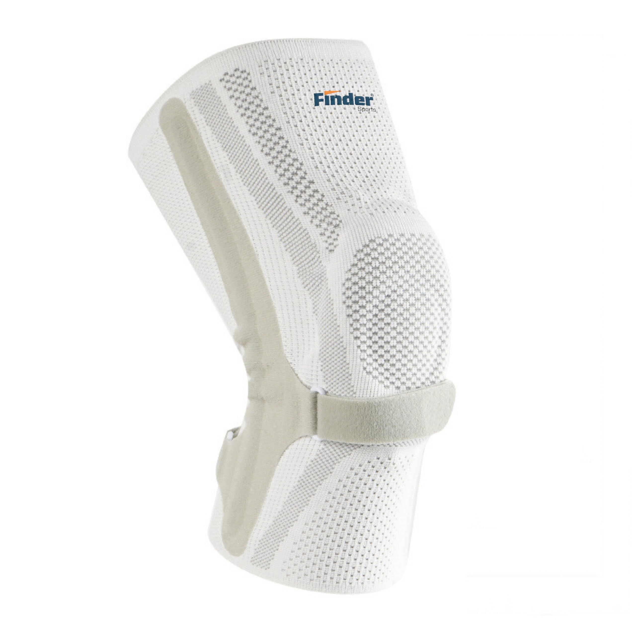 FINDER Sports Knee Brace with Silicone Shock Absorption & Spring Support, Double Compression Straps, Anti-Slip, knee support for men & women (NAVY-BLUE, XXL) (B0DCHSK84Q) Amazon Price History, Amazon Price Tracker