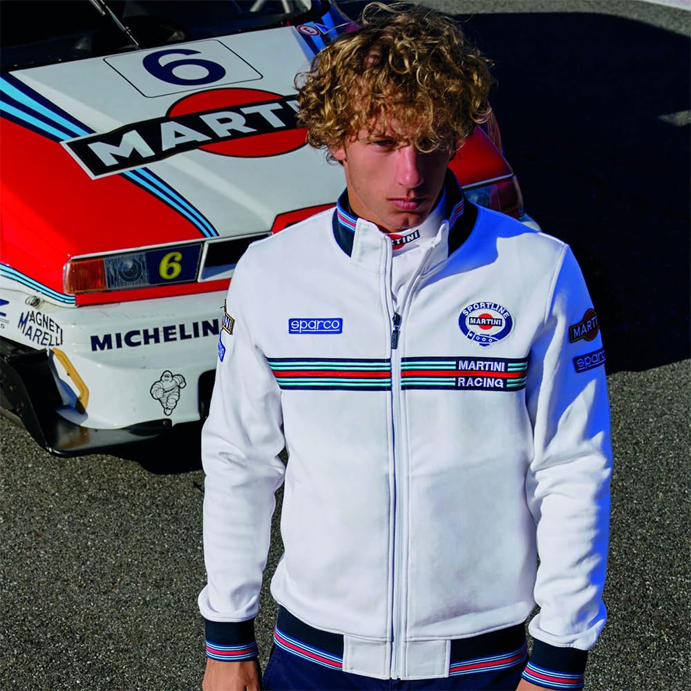 Sparco Sudadera con Cremallera Martini-r Unisex Adulto