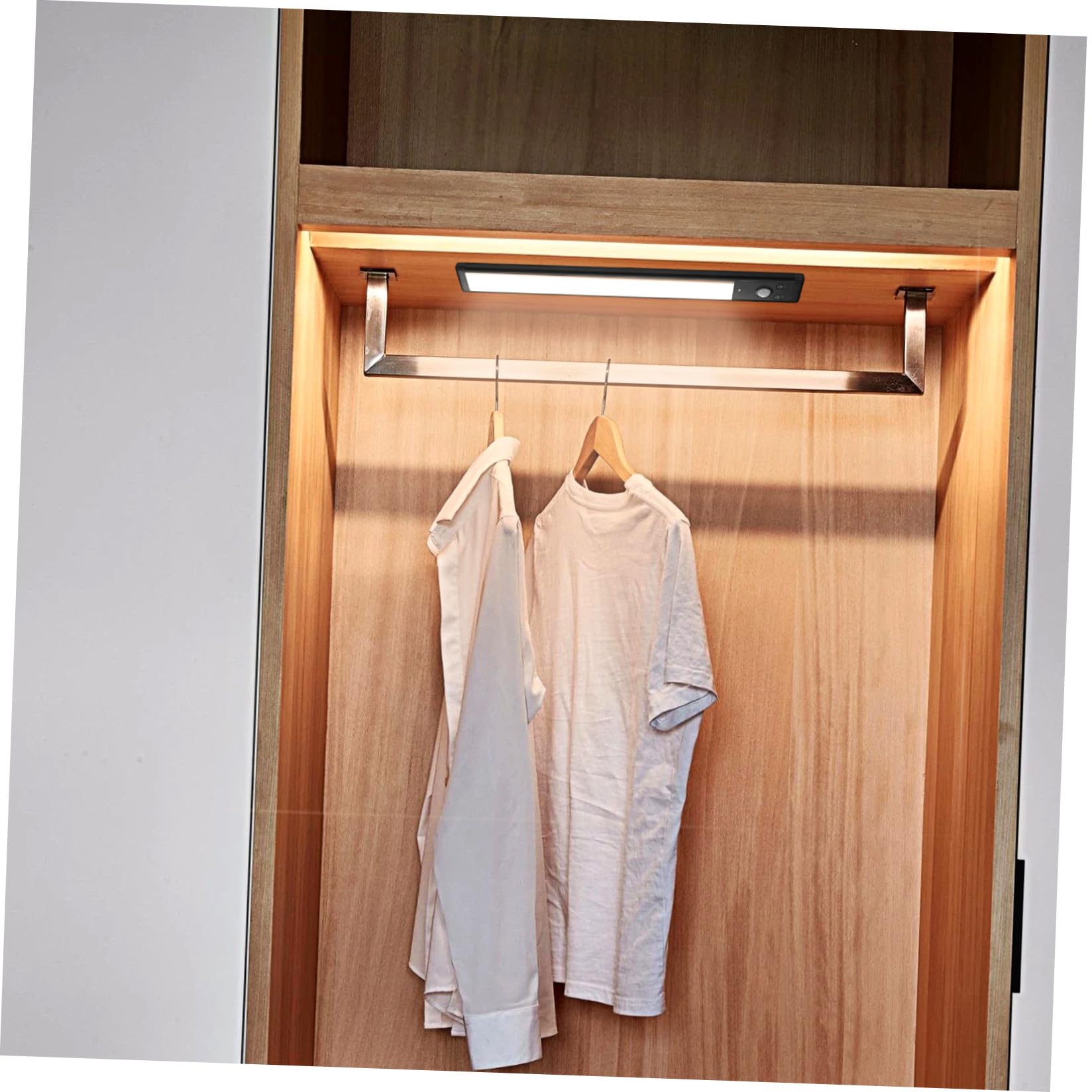 ORFOFE 4 Pezzi Di Luce Con Sensore Luce Morbida Luci Sottopensile Luci Sottopensile Per Cucina Per Mobili Attivate Dal Movimento