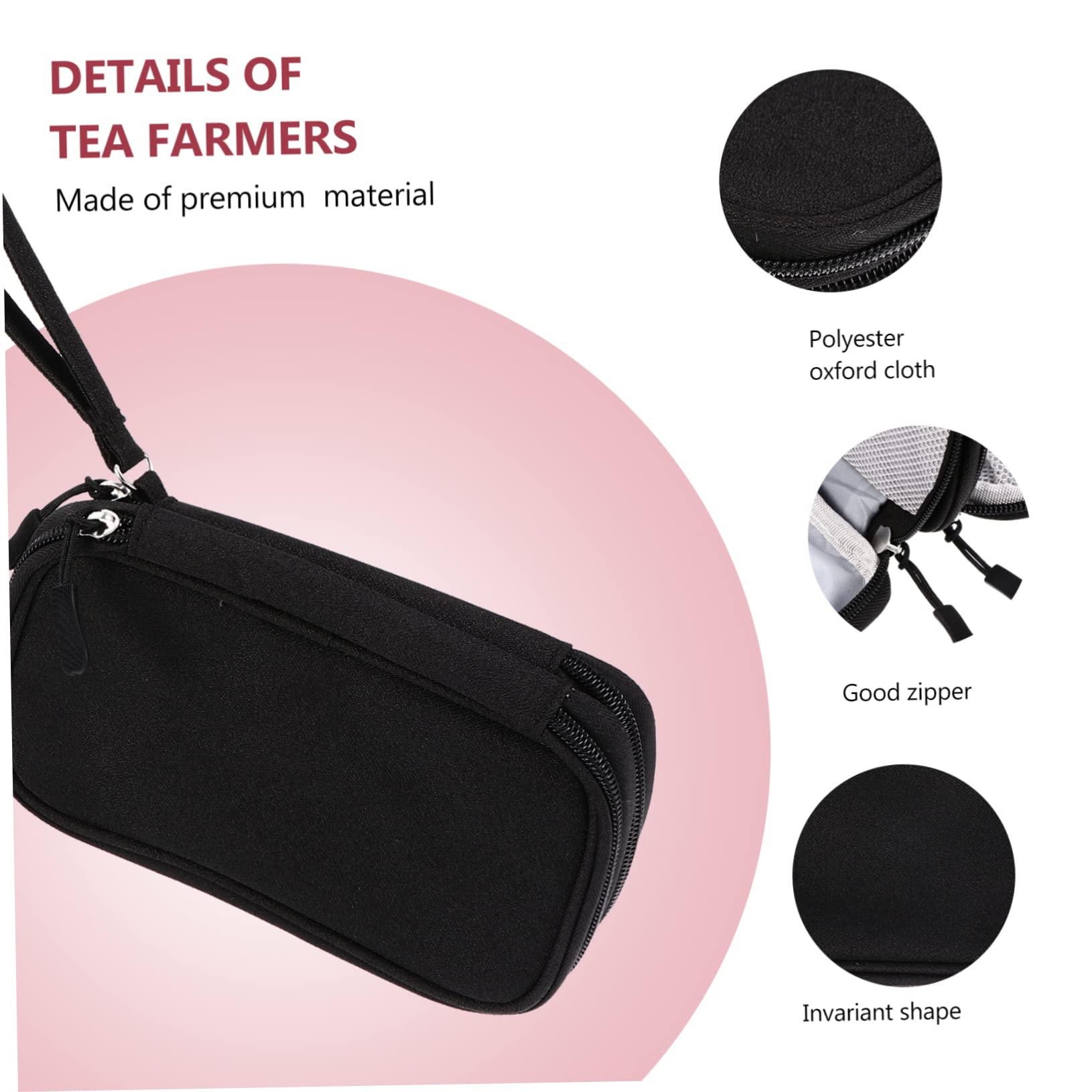 OSALADI 3 Pezzi Set Di Organizer Per Dispositivi Elettronici Multiuso Supporto Per Caricabatterie Custodia Per Auricolari Custodia Per Cavi Da Viaggio
