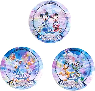 ミッキー＆フレンズ ミニプレート 3枚セット 15周年 東京ディズニーリゾート限定 デザート皿