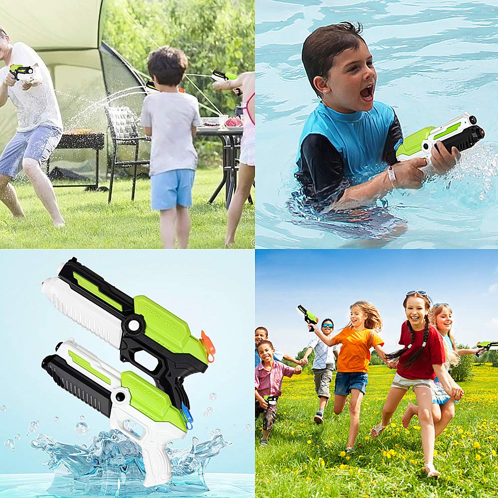 MOZOOSON Pistola ad Acqua per Bambini Adulti, 2 X 750ml