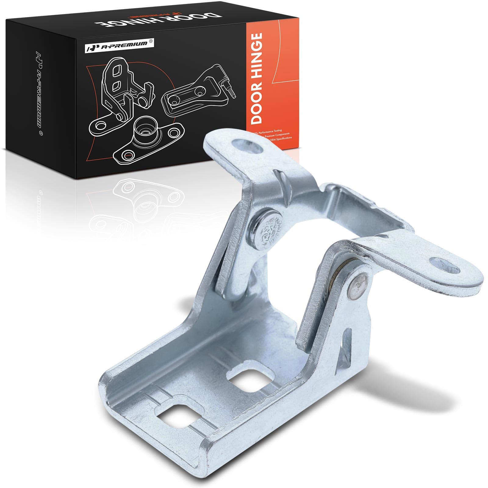 A-Premium Door Hinge Assembly Compatible with Dodge Grand Caravan 2008-2020 & Chrysler Town & Country 2008-2016 & Ram C/V 2012 2015, Front Left Driver Lower Side, Replace# 68030377AB