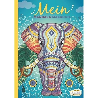 My mandala coloring book: 50 great animal mandalas for children aged 10+ to color in and as a copy template for pedagogy