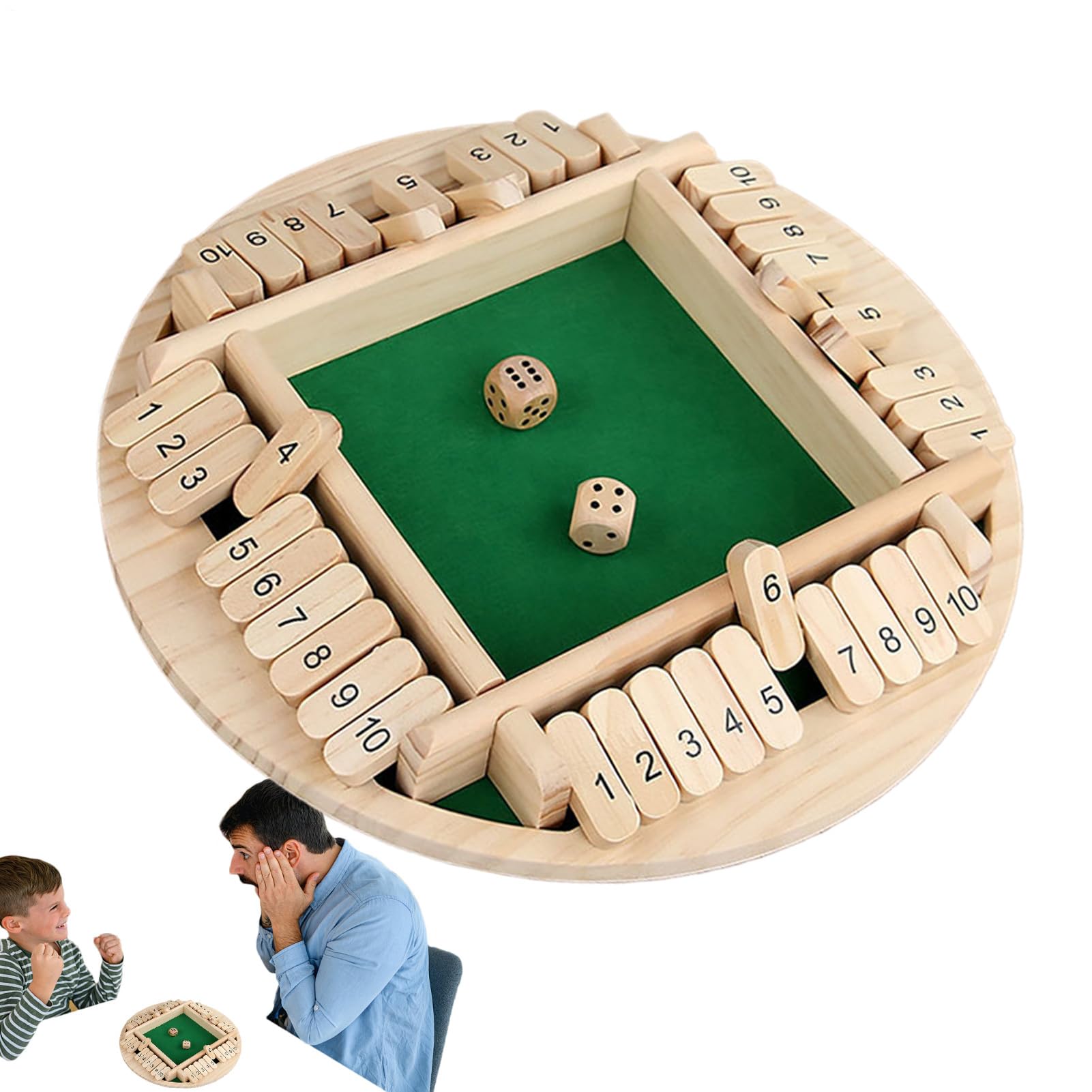 Juegos de mesa de madera para de cumpleaños y momentos compartidos 8