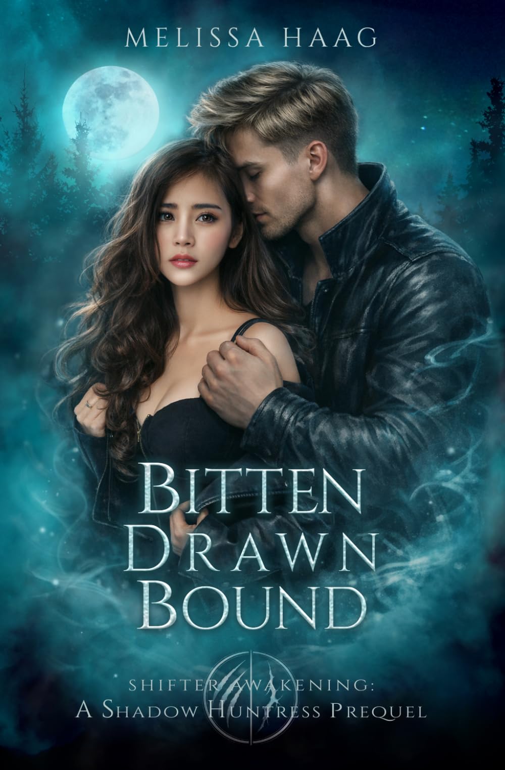 Bitten Drawn Bound: A YA Fated Mate Wolf Shifter Romance (Shifter Awakening: Shadow Huntress)