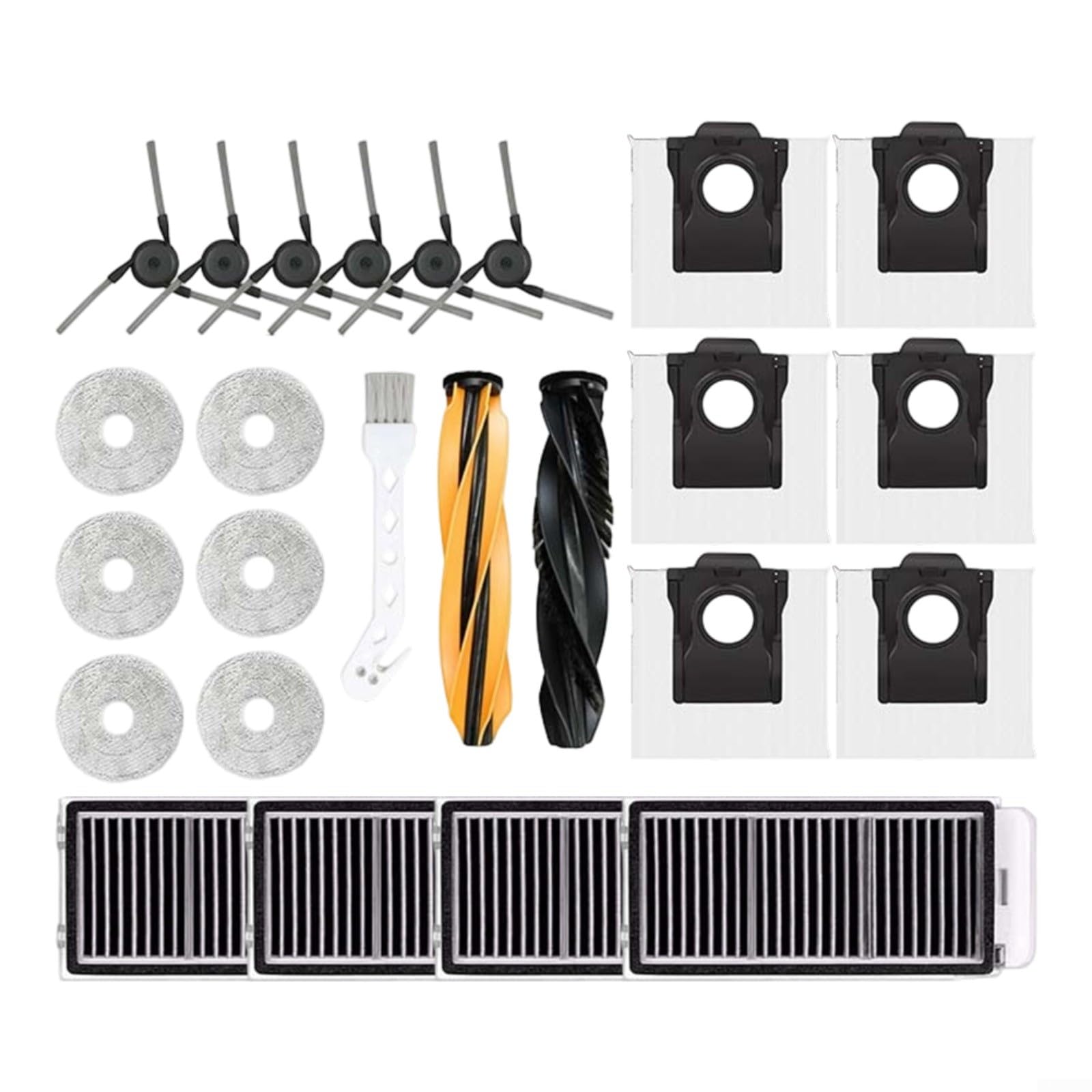 Filtre HEPA Dreame X50 Pro et tissu en fibre douce pour entretien robot L50 Pro Ultra