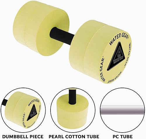 Miniatura 7 de Water Gear Campanas de resistencia - Fitness acuático y ejercicio de piscina - Entrenamiento intenso sin estrés adicional - Fácil en las