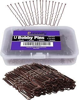 PREMIFY U Shaped Brown Hair Pins