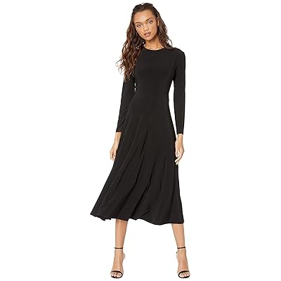 Norma Kamali Long Sleeve Flared Dress Women