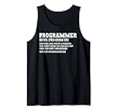 Programmer Definition Computer Science Programmer & Coding Tank Top
