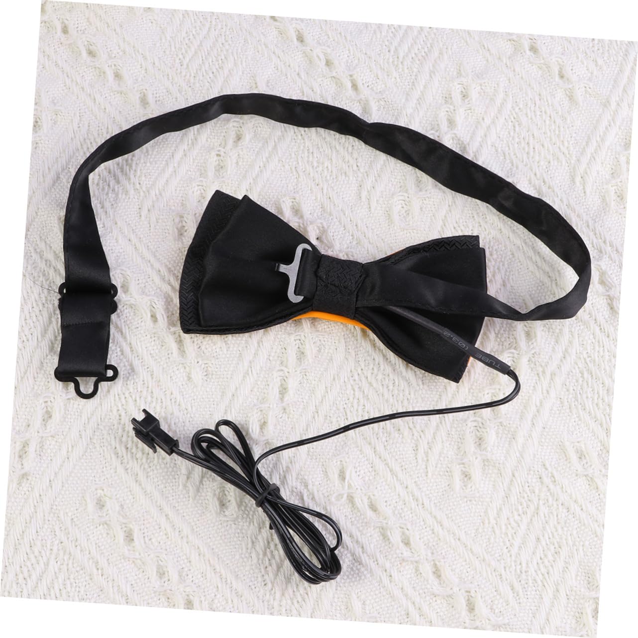LIFKOME Pajarita Brillante Traje Oscuro Con Brillo Led Pajaritas Led Traje De Brillo Corbata De Navidad Para Niños Lazos Divertidos Pajarita De Niños Accesorios Para Fiestas Green