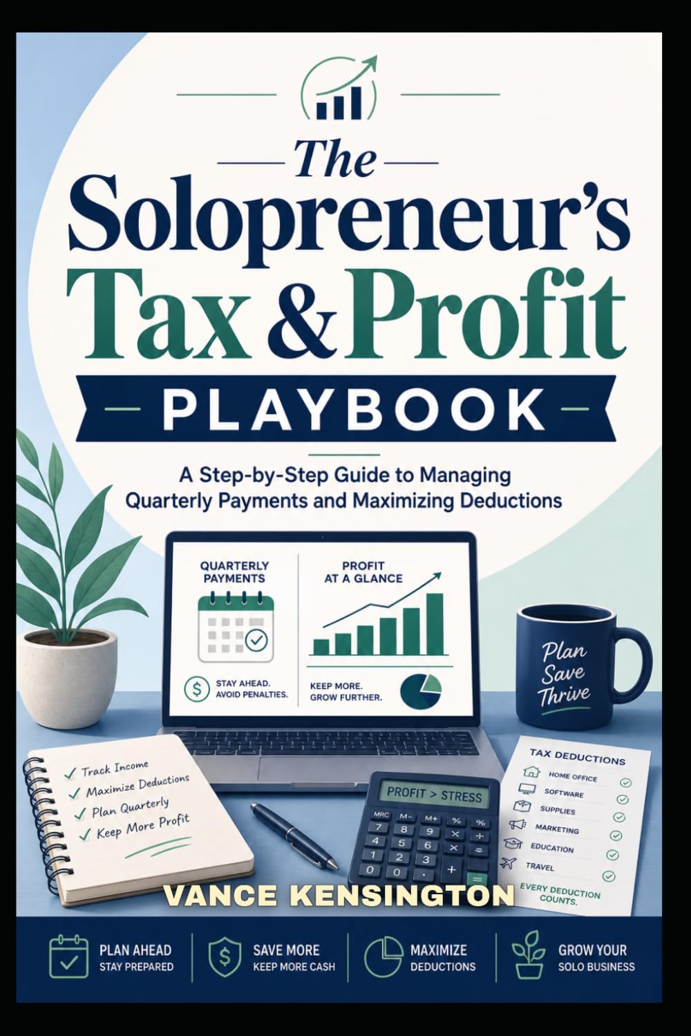 The Solopreneur’s Tax & Profit Playbook: A Step-by-Step Guide to Managing Quarterly Payments and Maximizing Deductions: 1 (Solopreneur's Wealth Creation Series)