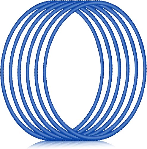 Miniatura 7 de Shappy 6 piezas de aro de ejercicio desmontable ajustable de plástico juguete aro juguetes de colores círculos de aro para adolescentes juegos