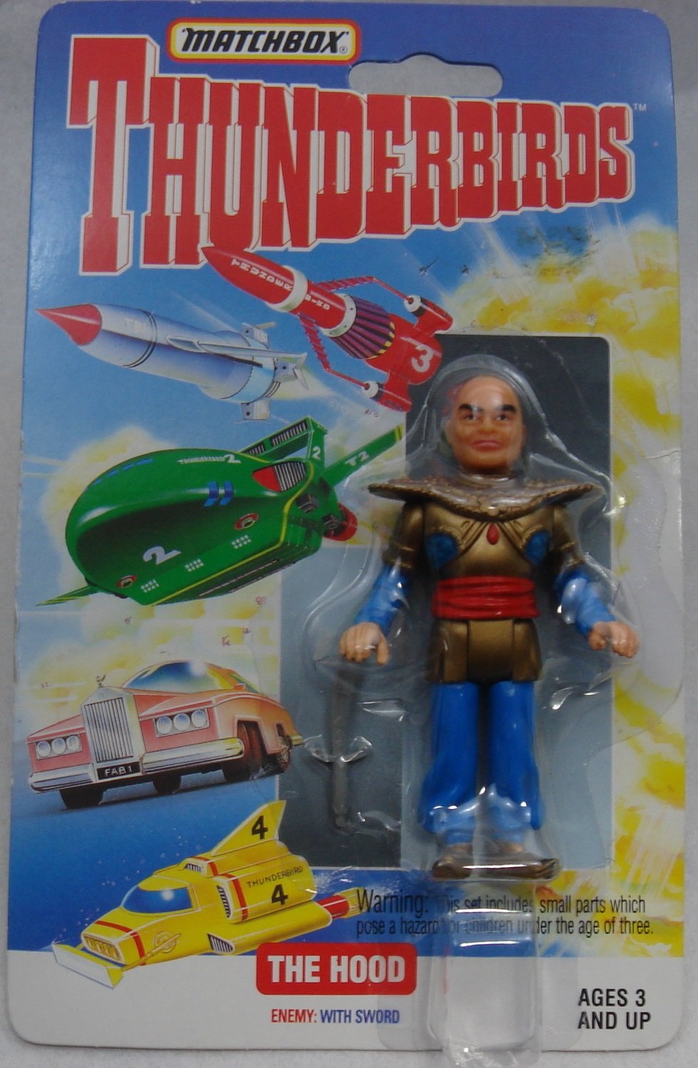 サンダーバード。ザ.フッド。 THUNDERBIRDS (サンダーバード)THE HOOD Figure Thunderbirds
