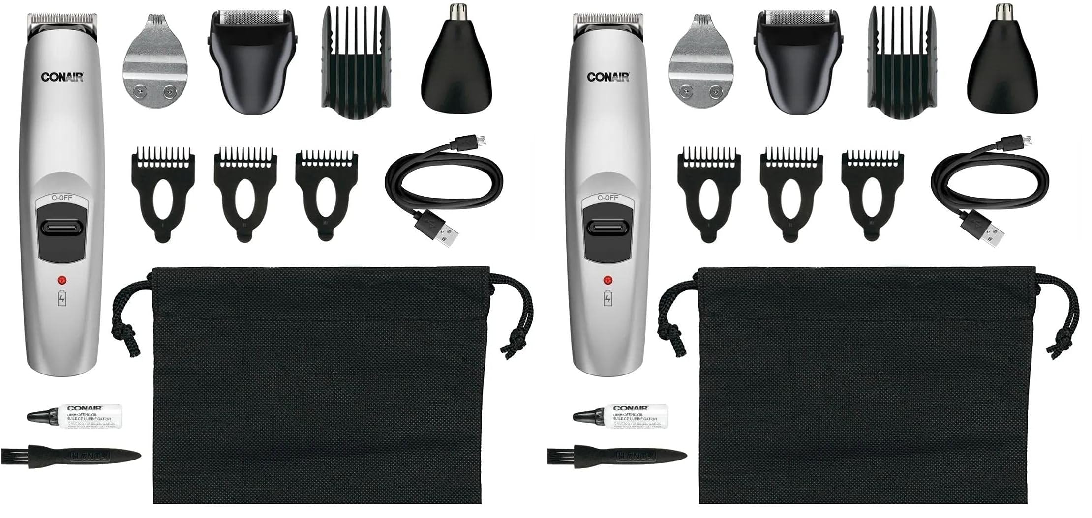 Conair Man, Rechargeable All in 1 Trimmer (Pack of 2)