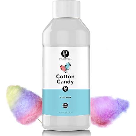 Dolce Foglia Cotton Candy Flavoring for Baking: A Sweet & Sugary Treat