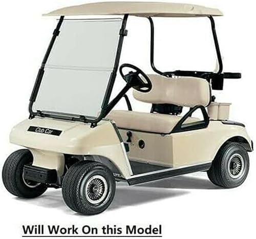 Vista 92 de Huskey - 2 fundas de asiento delantero para carrito de golf EZGO Medalist/TXT 94-13, costuras de diamante negro y azul de dos tonos con ribete azul