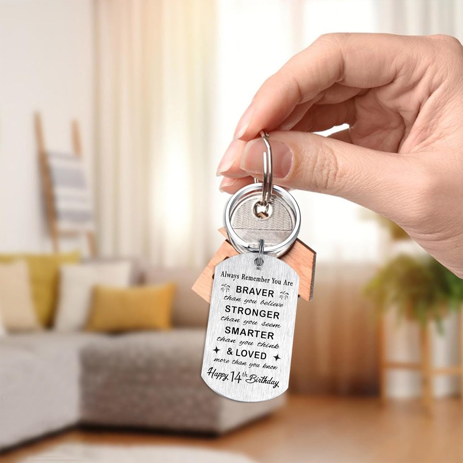 Yobent 14th Birthday Gifts for Teen Boys Men 2012, Happy 14th Birthday Keychain, 14 Year Old Bday Gifts for Her Women, The Legend Was Born in 2012 - Image 6