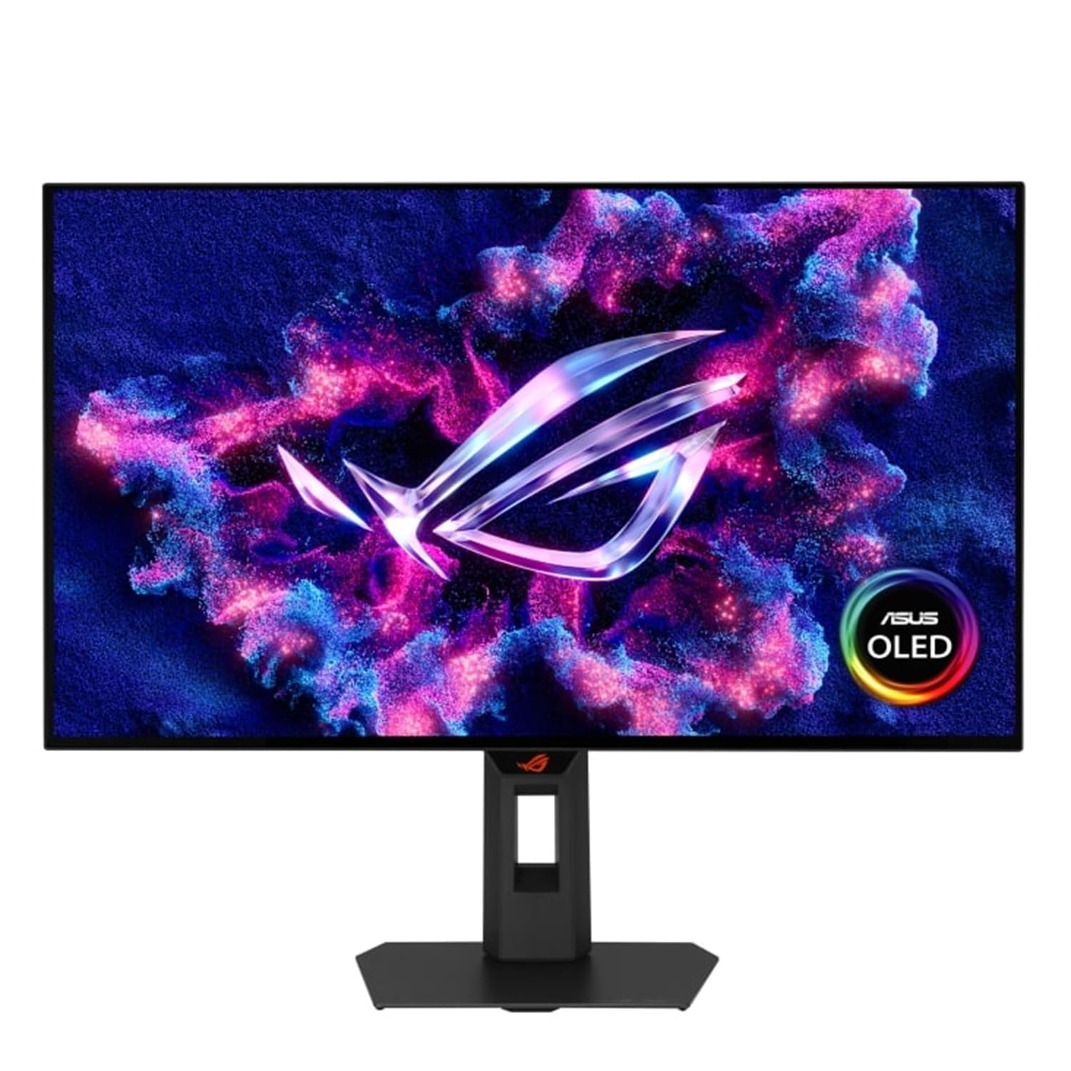 ASUS ROG Strix OLED XG27AQDMGR, Monitor Gaming da 26,5" WOLED (2560x1440), Display TrueBlack Glossy OLED, 0,03ms Response Time, 240 Hz, ELMB e G-SYNC, Neo Proximity Sensor, DisplayWidget Center, Nero