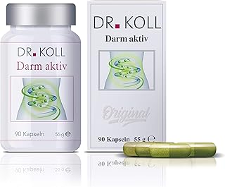 Dr. Koll Darm aktiv | Pflanzenextrakt, 100% vegan | Höchste Bioqualität, in Deutschland hergestellt | Aufbau der Darmflora...