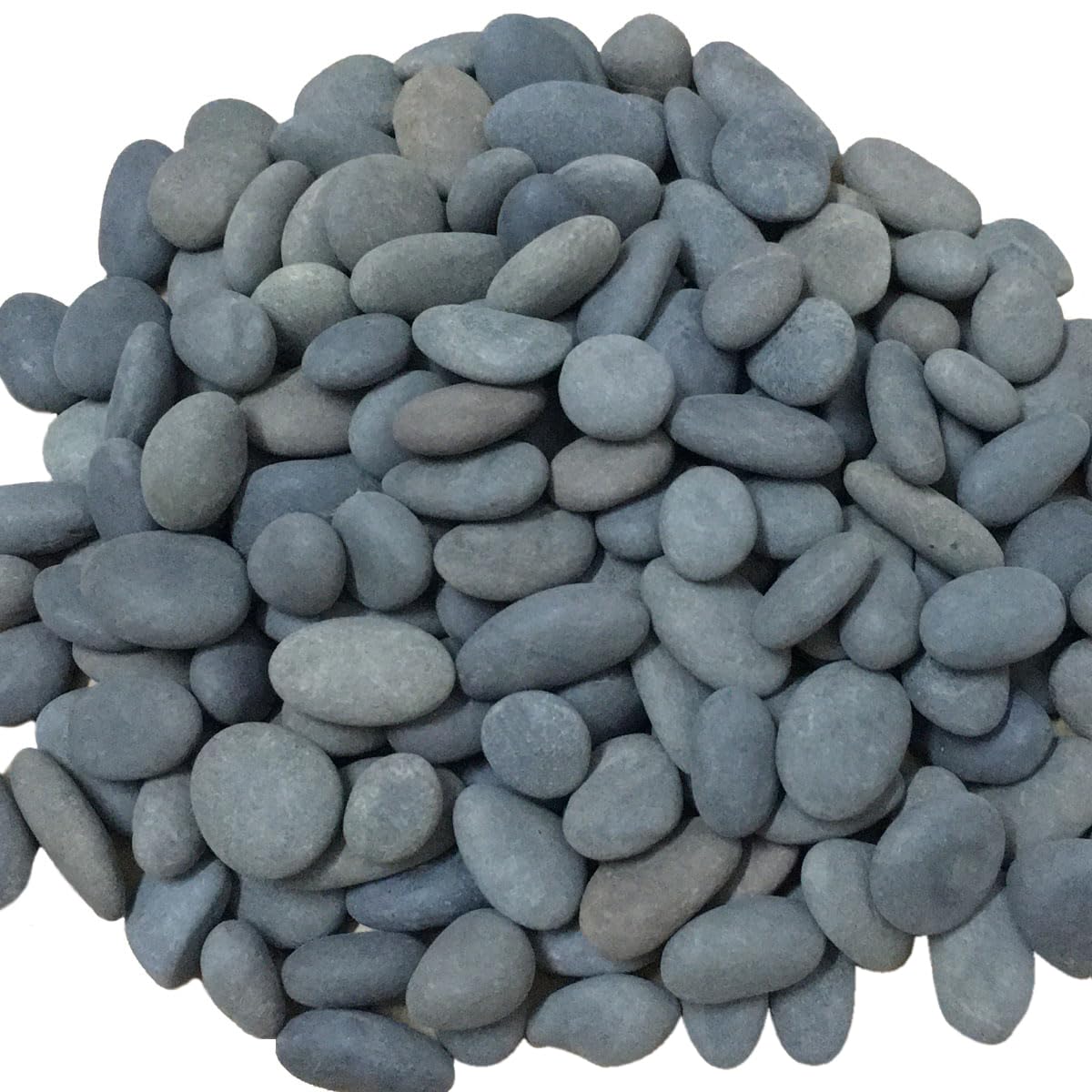 Pierres décoratives naturelles de 1 à 4 cm galets lisses pour pot de fleurs et aquarium 0,9 kg