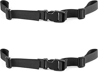 Backpack Chest Strap Adjustable Backpack Sternum Strap Chest Belt with Buckle (Pack of 2) - XTACER