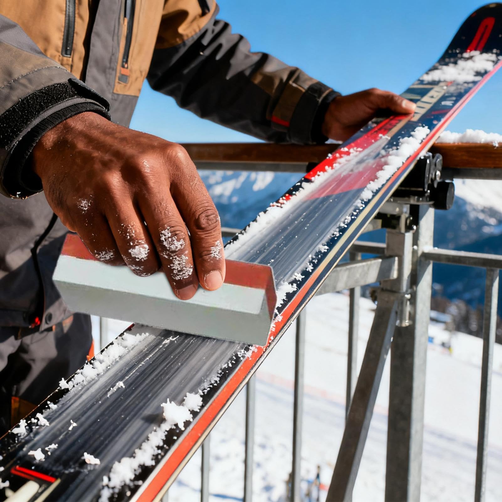 Affilabordi per Snowboard Set Affilatura Regolabile Ed Ergonomico | Kit Manutenzione Sci Per Uomo Donna Famiglia Sport Invernali Sci E Attrezzatura Neve