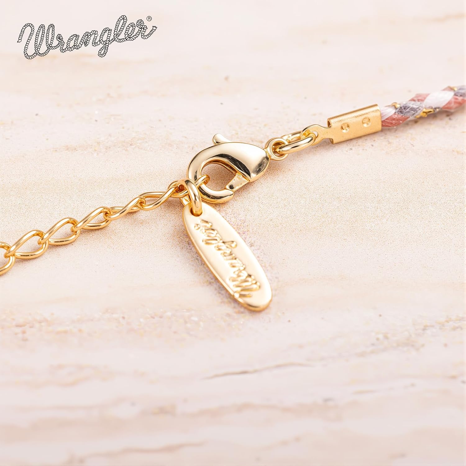 Montana West Wrangler Western Rope Chain Necklace for Women 14K Retro Chain Necklace Fashion Stetament Jewelry