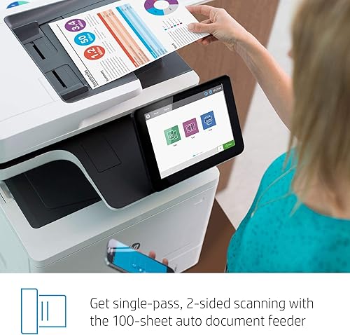 Miniatura 8 de HP Color LaserJet Enterprise Impresora dúplex multifunción M578dn (7ZU85A) (renovada)