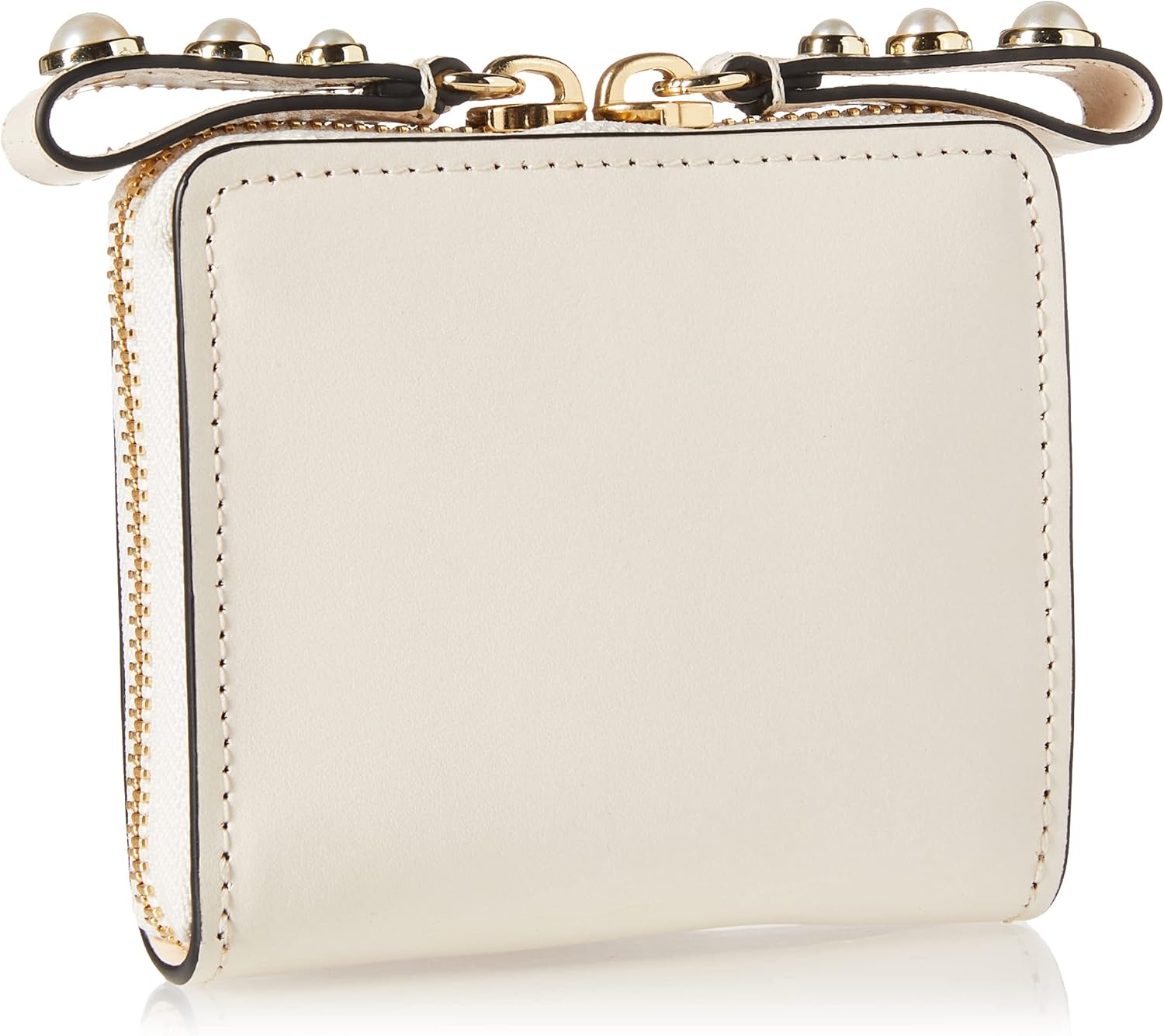 Vista 2 de ZAC Zac Posen Eartha - Cartera pequeña con cremallera para mujer, color perla