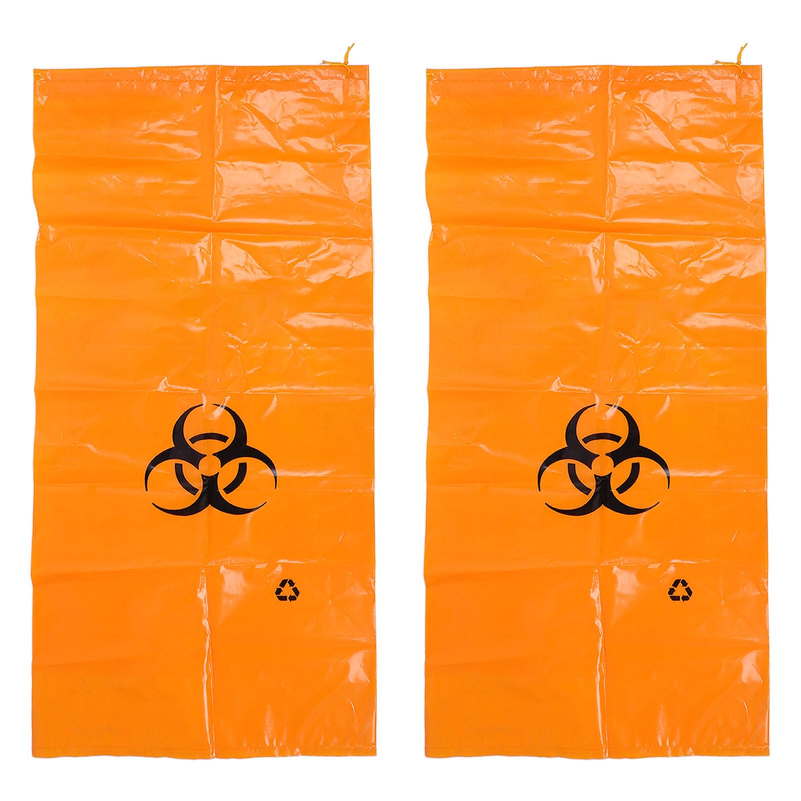 2 Pcs Dog Corpse Storage Bag, Leakproof Dog Body Bag Lightweight Pet Burial Body Bag PE Animal Cadaver Bag Stretcher Body Carrying Bag for Pet Corpse Storage Transportation