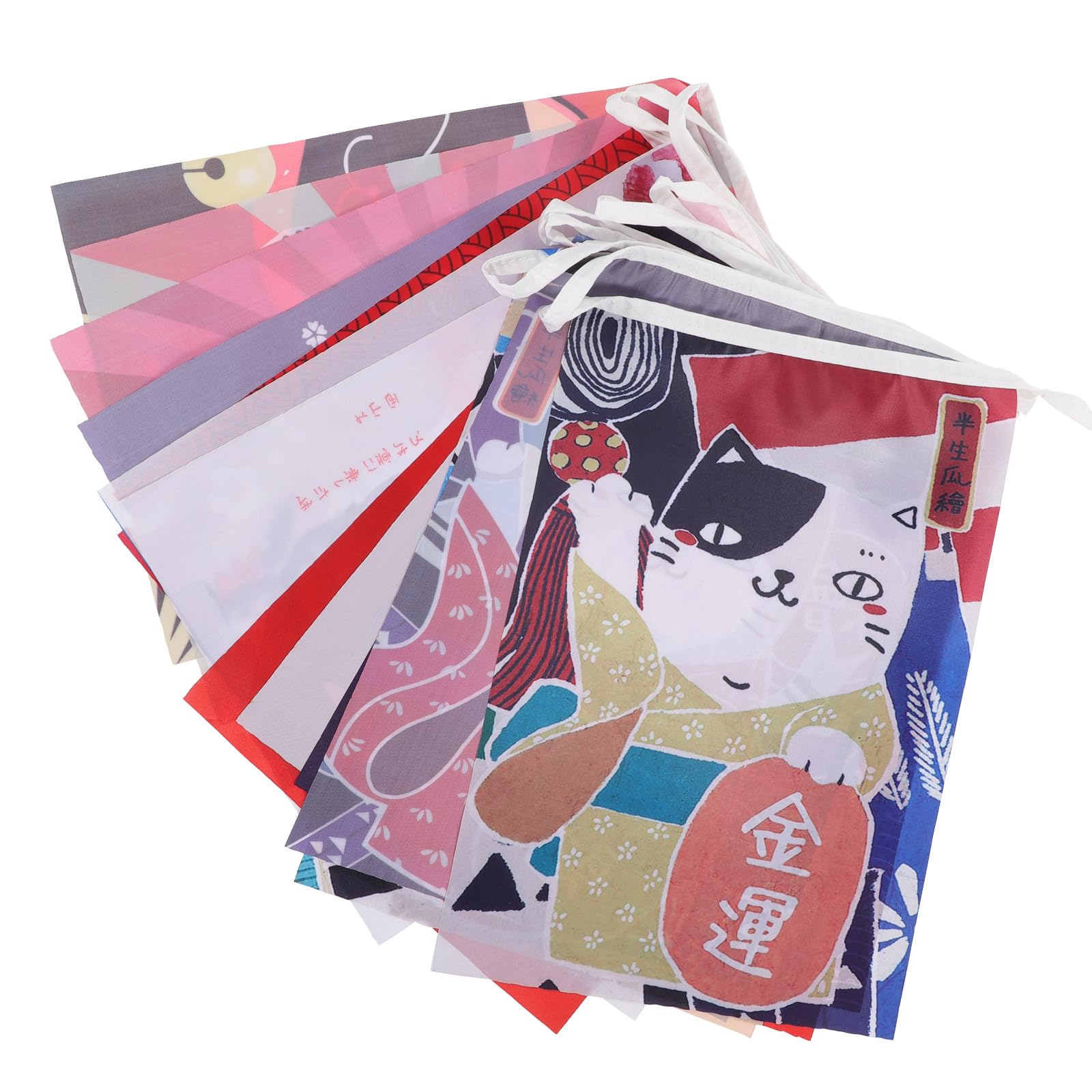 Drapeau en tissu de style japonerie pour ambiance de restaurant et comptoir à sushi authentique