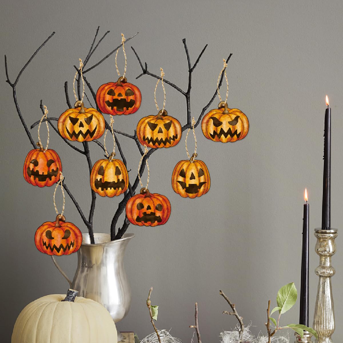 Amazon.co.jp: 18個 ハロウィンツリーデコレーション オーナメント
