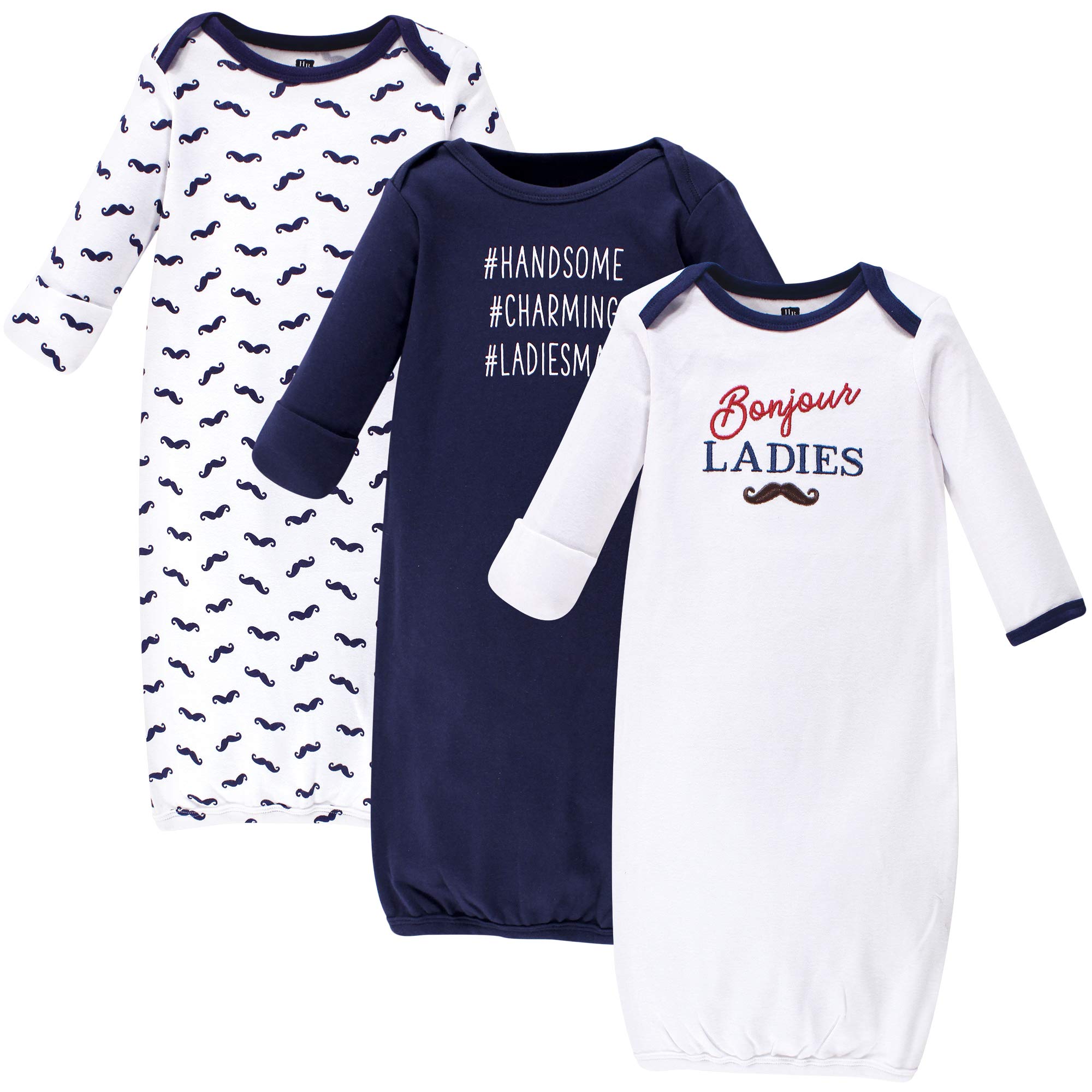 Hudson Baby baby-girls Cotton Gowns