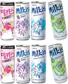 Amazon.com : Milkis AYCE 8 Flavors Mixed K-Drink - Original
